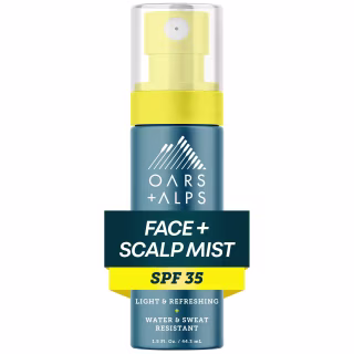 Oars + Alps Face & Scalp Sunscreen Spray Mist