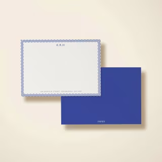 Papier Wave Border Notecards (Set of 10)