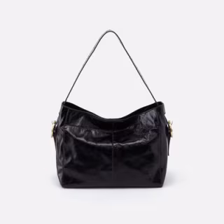 40: Hobo Render Leather Shoulder Bag 