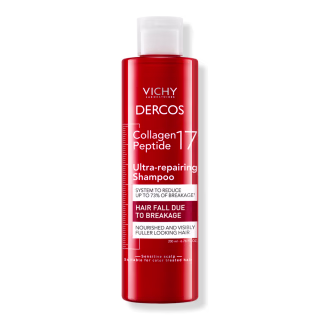 Vichy Dercos Collagen Peptide 17 Ultra Repairing Shampoo - 6.76 oz