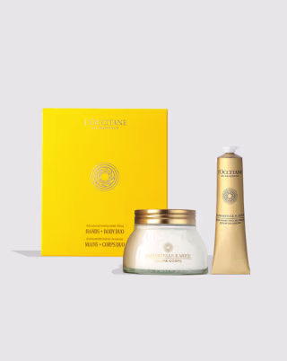 L'Occitane Advanced Immortelle Shea Hands + Body Duo