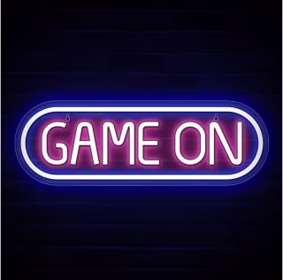 "Game On" Neon Sign