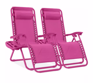 Best Choice Products Zero Gravity Lounge Chair Recliners (Set of 2)