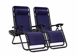 Best Choice Products Zero Gravity Lounge Chair Recliners (Set of 2)