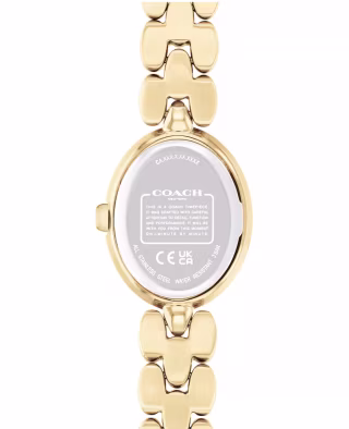Coach Gold Sammy Stainless Steel Watch