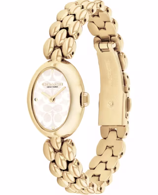 Coach Gold Sammy Stainless Steel Watch