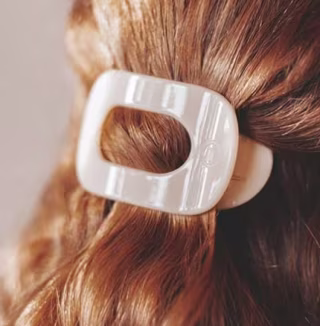 Teleties Small Flat Round Clip