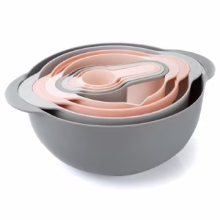 Cook With Color Nesting Bowls with Measuring Cups