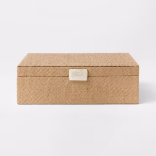 Threshold designed with Studio McGee Large Woven Decorative Box