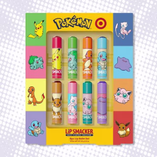 Pokémon x Lip Smacker Lip Balm Tin (8 Pack)
