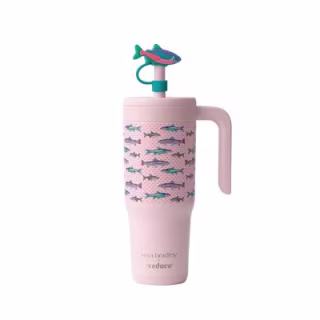 Reduce x Vera Bradley Chiller Spill Proof Stainless Steel Insulated Straw Tumbler