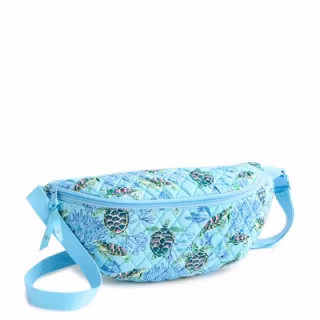 Vera Bradley Outlet Cotton Medium Crescent Sling Crossbody Bag