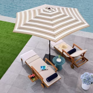 Best Choice Products Outdoor Steel Market Patio Umbrella