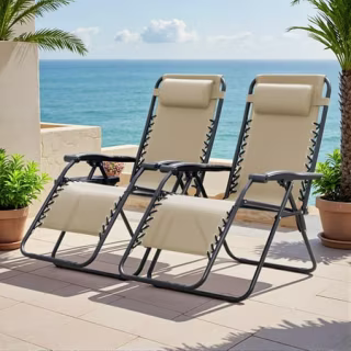 Lacoo Zero Gravity Outdoor Chairs