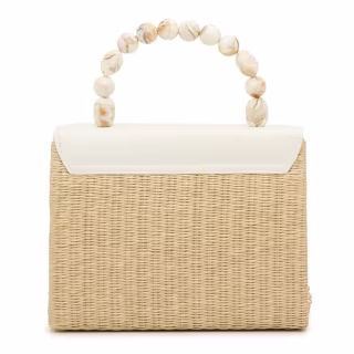 Crown Vintage Stone Handle Satchel