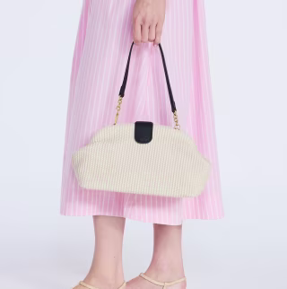 Free Assembly Textured Clutch Handbag