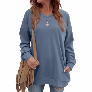 Fantaslook V Neck Sweatshirt