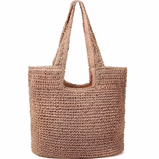 Gocvo Woven Straw Boho Bag