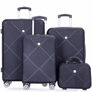Tripcomp Hardside Carry On Luggage Set