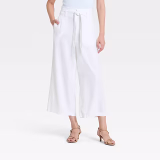A New Day High-Rise Linen Belted Pants