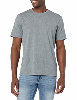 Amazon Essentials Men's Crewneck T-Shirt (Pack of 2)