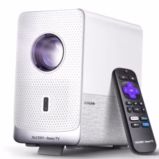 Aurzen Roku TV Smart Projector