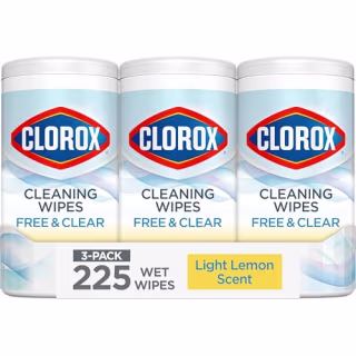 Clorox Free & Clear Cleaning Wipes
