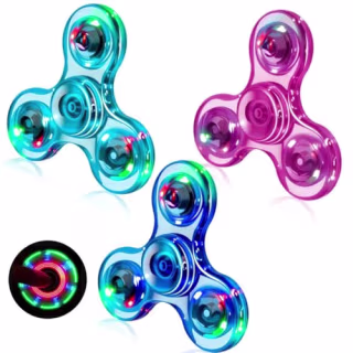 Light-Up Fidget Spinners