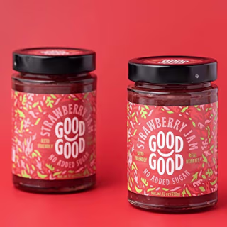 GOOD GOOD Fruit Jam Variety Pack of 4