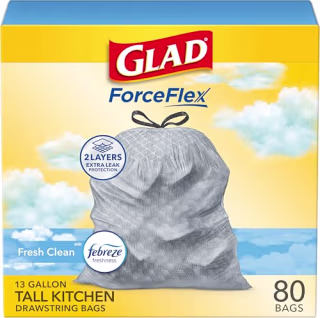 Glad ForceFlex Tall Trash Bags
