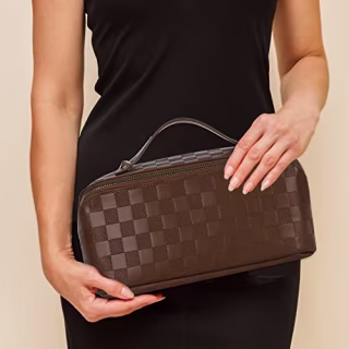 Alextina Large Capacity Travel Cosmetic Bag