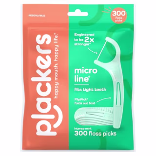 32. Plackers Micro Line Dental Floss Picks