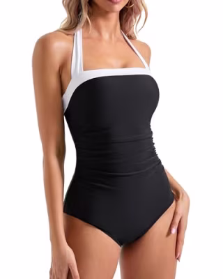 Suuskess Tummy Control One Piece Swimsuits