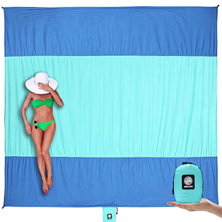 Wekapo Extra Large Sand-Proof Beach Blanket