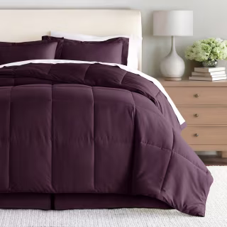 Linens & Hutch 8-Piece Down-Alternative Comforter Set