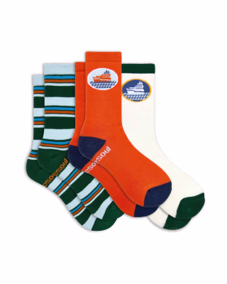 Doublesoul Pete Davidson High Socks Set