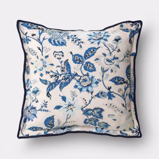 Threshold Square Floral Throw Pillow