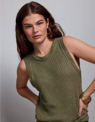 AE77 Linen Tank