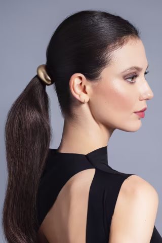 The Hair Edit Brilliant Cuff Arched Metal Hair Tie