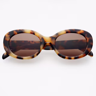 Aria Tortoiseshell Cateye Sunglasses