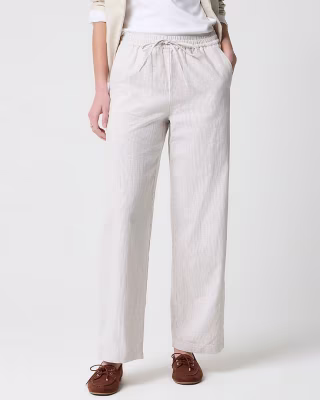 J.Crew Factory Slim Wide-Leg Drawstring Pant