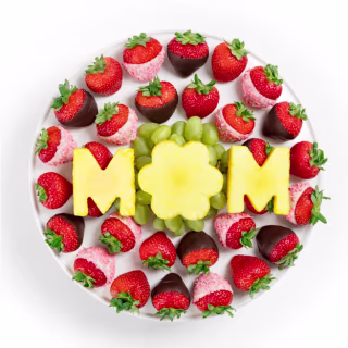 Edible Arrangements Mom's Chocolate-Covered Strawberries Platter