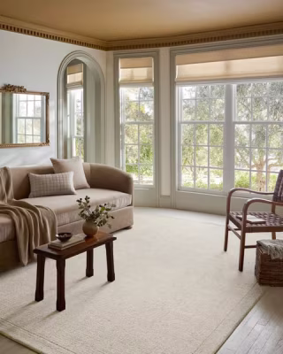 Rugs Direct Henley HNY-01 Ivory/Smoke Wool Handmade Area Rug Runner