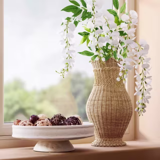 Threshold Scalloped Edge Woven Vase
