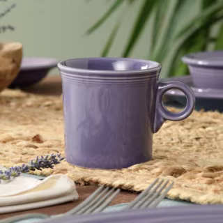 Lavender Classic Ring Handle 10 1/4 OZ Mug
