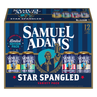 Samuel Adams Star Spangled Seasonal Variety Pack (12 Count)