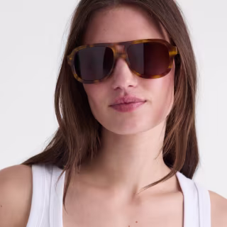 Madewell Logaan Aviator Sunglasses