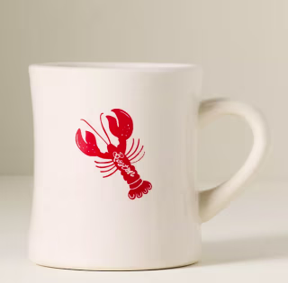 Anthropologie Alice & Wonder City Food Icon Mug