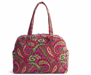 Vera Bradley Outlet Cotton Weekender Travel Bag 
