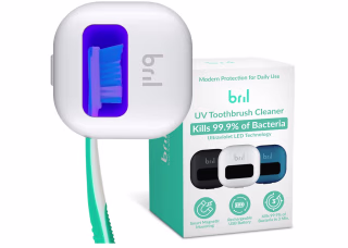 48. Bril UV-C Toothbrush Cleaner and Holder